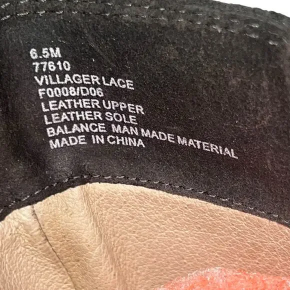 Frye Lace Villager Tall Brown Distressed Leather Lace-up Heeled Boots 6.5 77610 - Picture 7 of 12